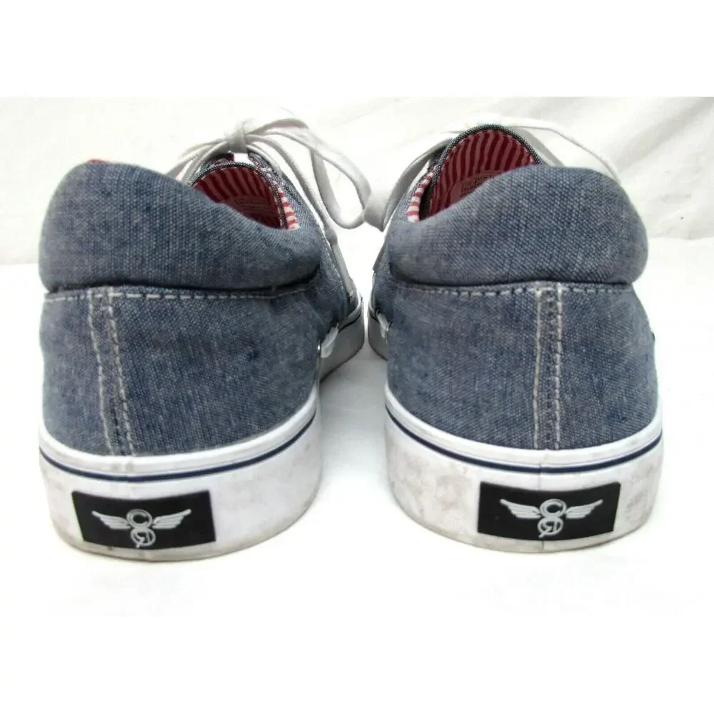 Creative Recreation men's size 9.5 loafers comfort casual shoes blue